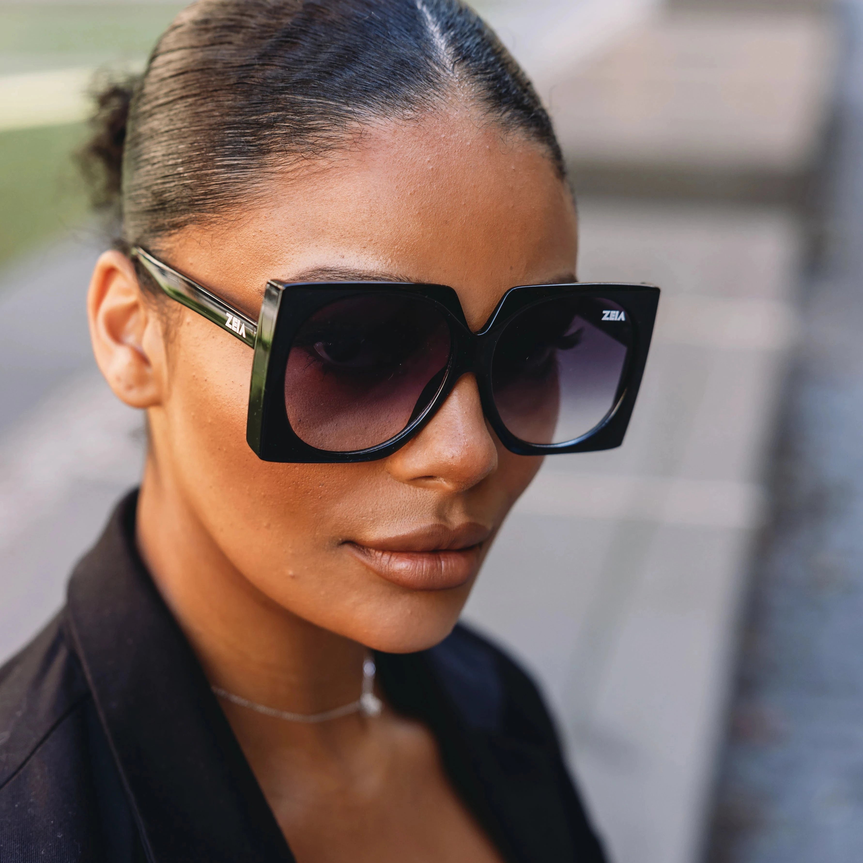 Daisy Black Sunglasses - Sunglasses for Women - Zeia 