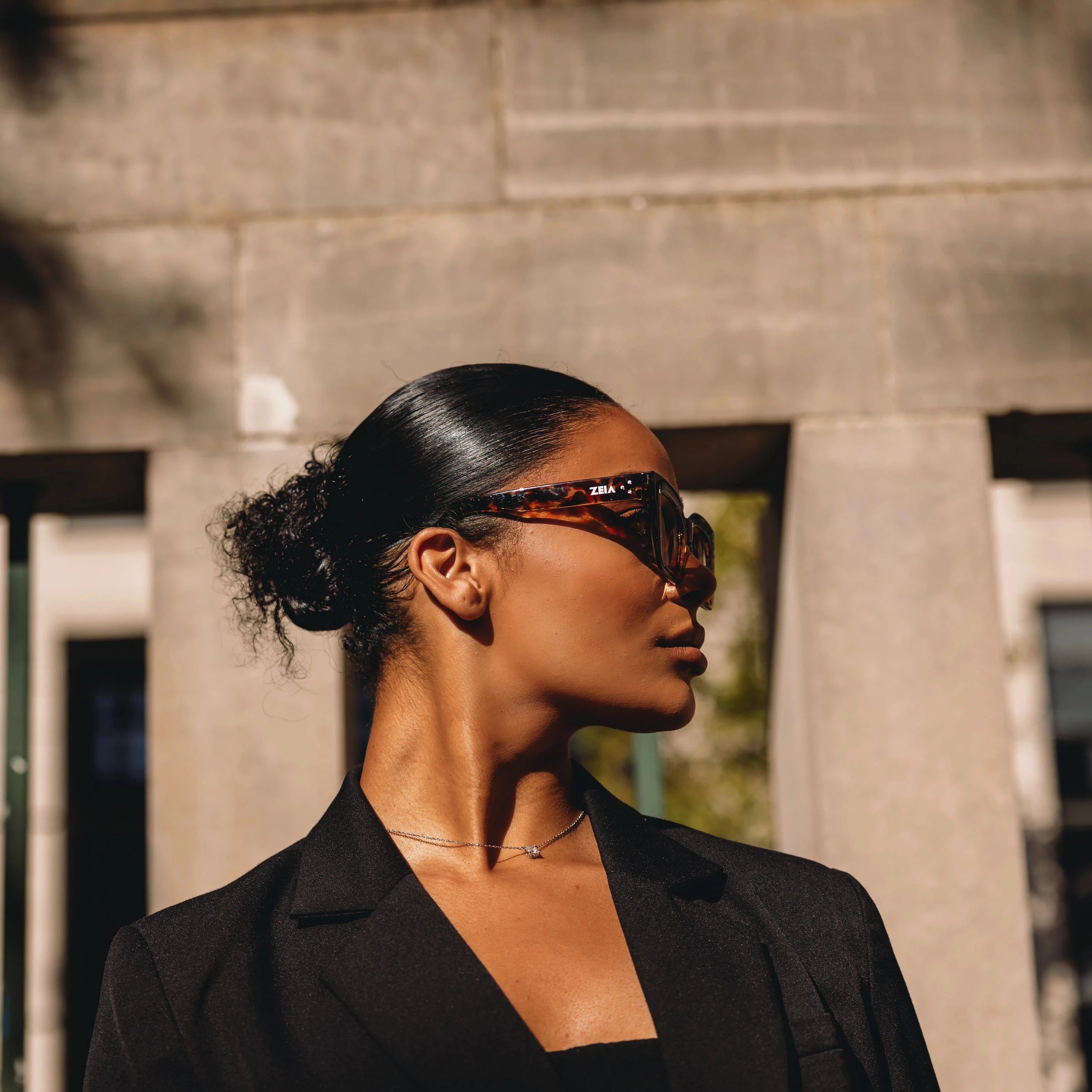 Fashion sunglasses - Billie Tortoise Sunglasses - Zeia