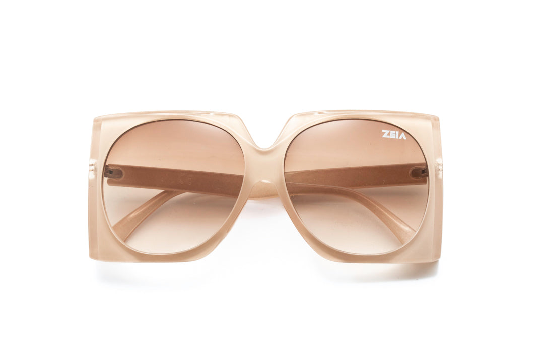 Zeia - Daisy Nude Sunglasses - Statement sunnies